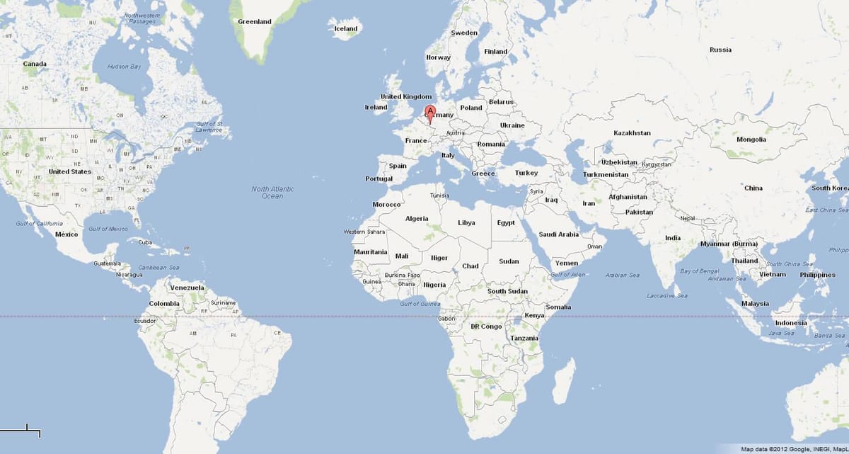 Luxemburg ubicació en el mapa del món